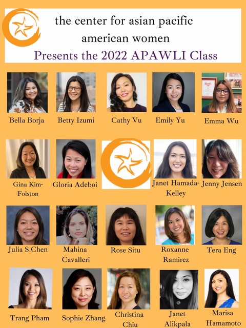 Announcing the 2022 APAWLI Class.