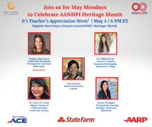 Celebrate AANHPI Heritage Month with May Mondays!
