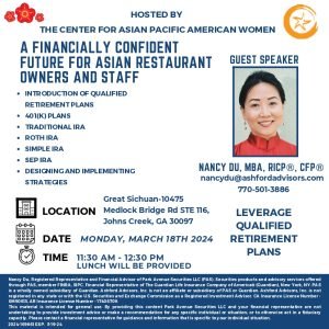 Leverage Qualified Retirement Plans Hosted By APAWLI 2024