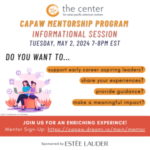CAPAW MENTORSHIP PROGRAM INFORMATIONAL SESSION